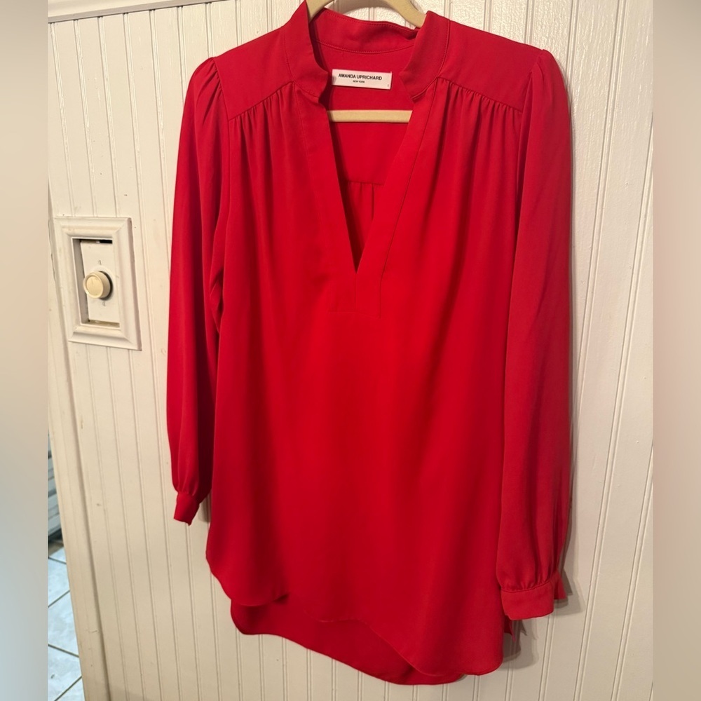 Amanda Uprichard Small Red Tunic